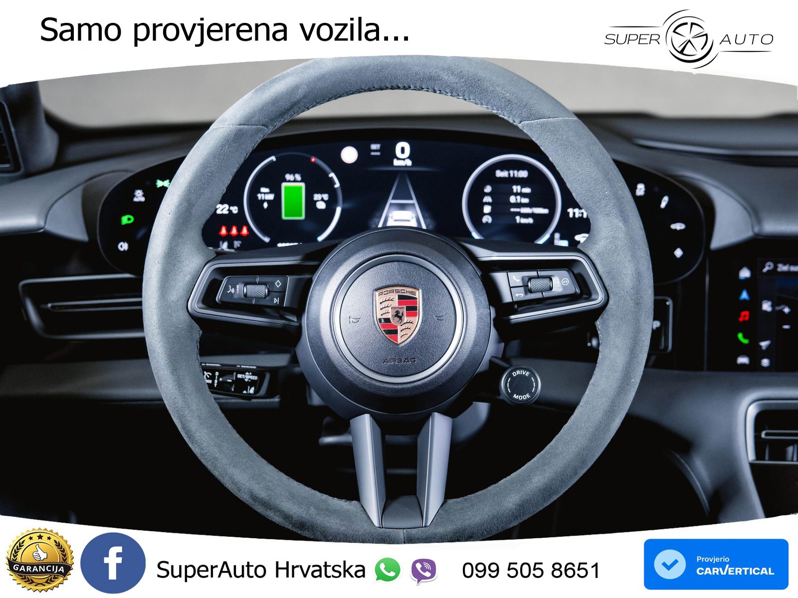 Porsche Taycan Sport Turismo 105 kWh (435 KS)