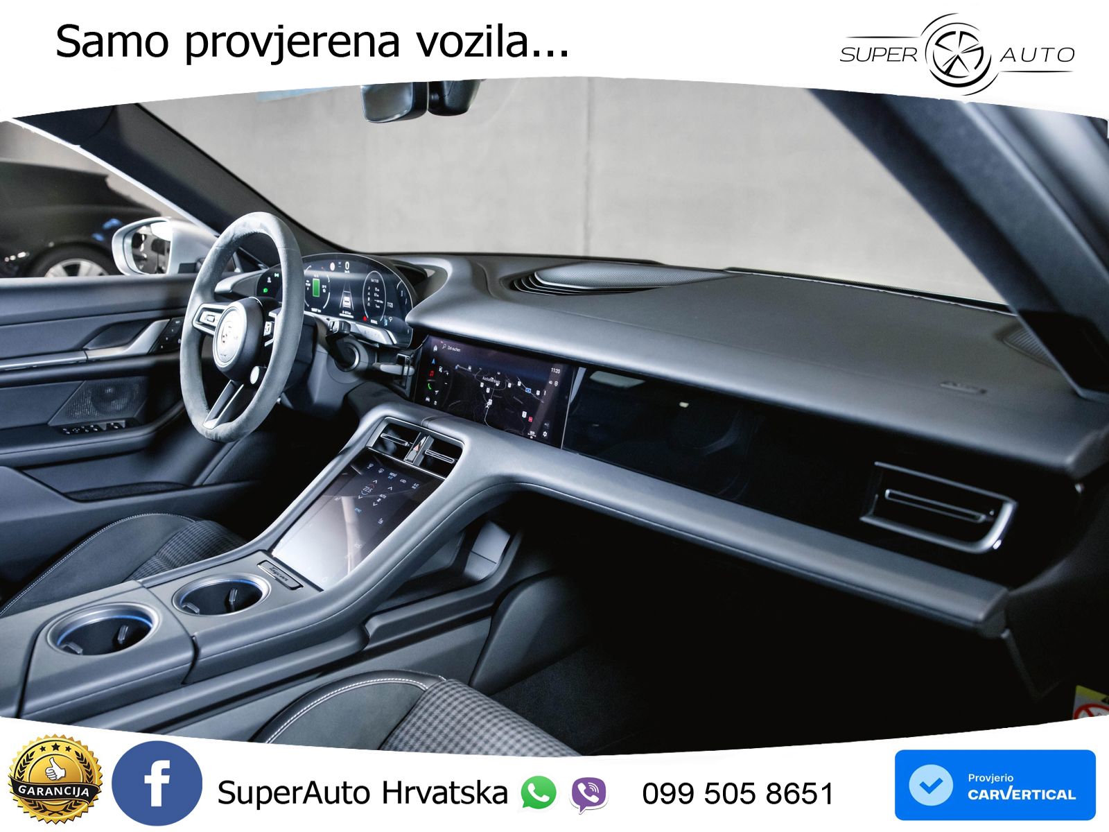 Porsche Taycan Sport Turismo 105 kWh (435 KS)