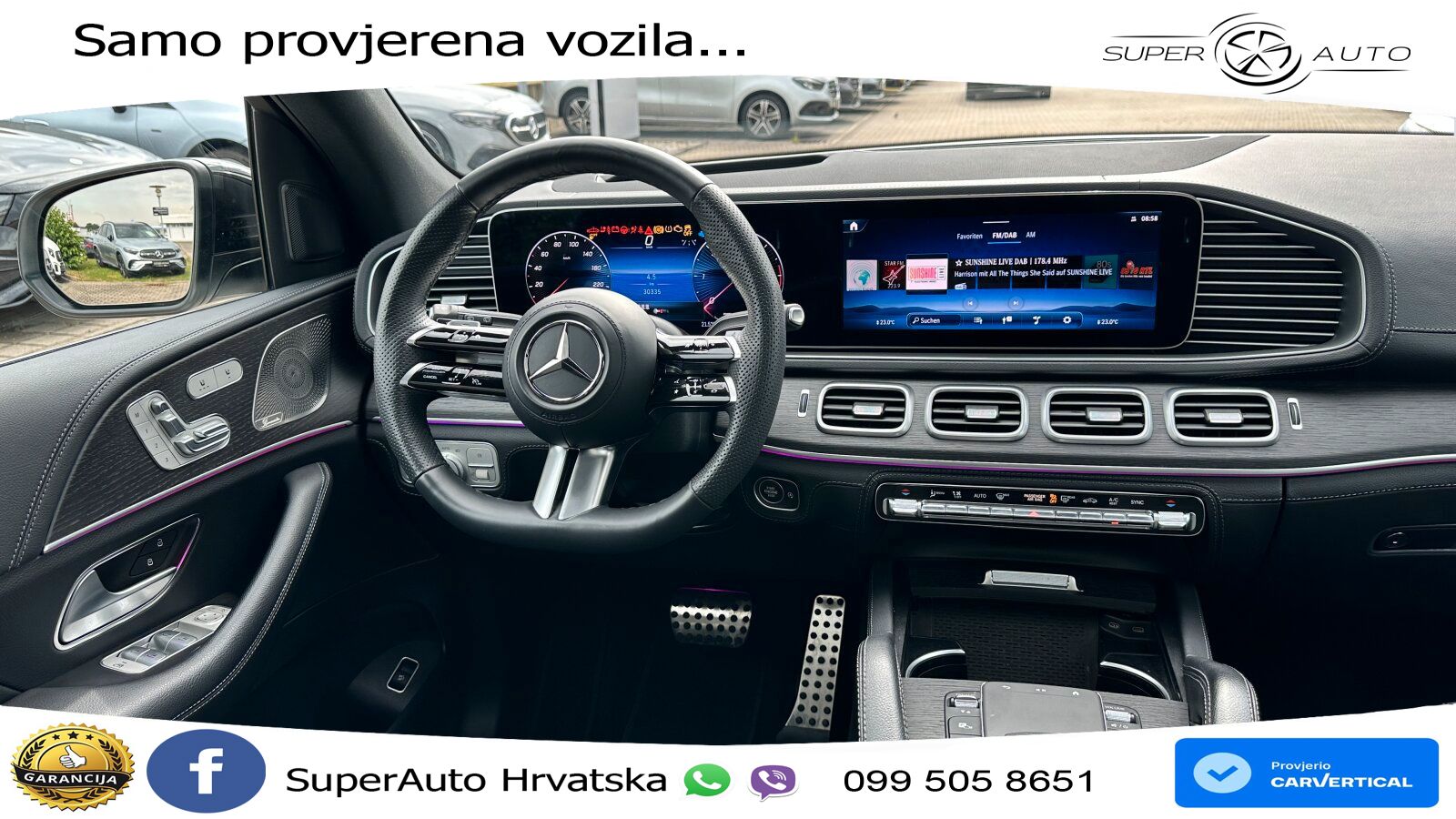 Mercedes GLE 450d (367 KS) EQ Boost 4MATIC 9G-TRONIC AMG LED+GR SJED+ACC