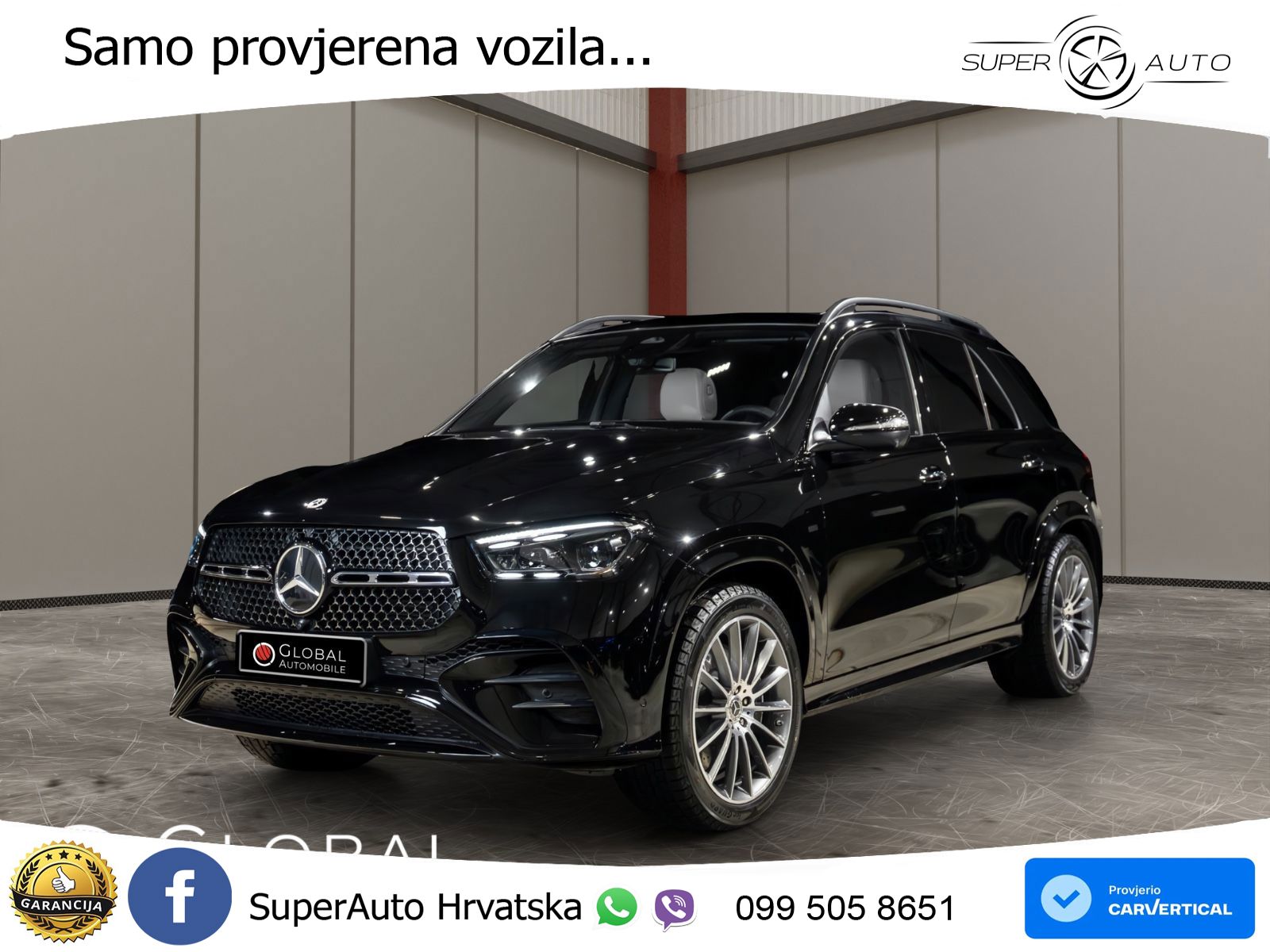 Mercedes GLE 450d (367 KS) EQ Boost 4MATIC 9G-TRONIC AMG LED+GR SJED+ACC