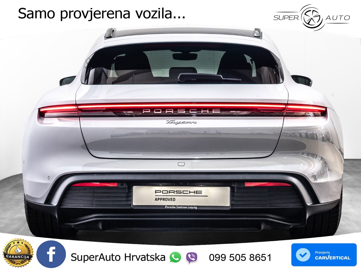 Porsche Taycan Sport Turismo 105 kWh (435 KS)