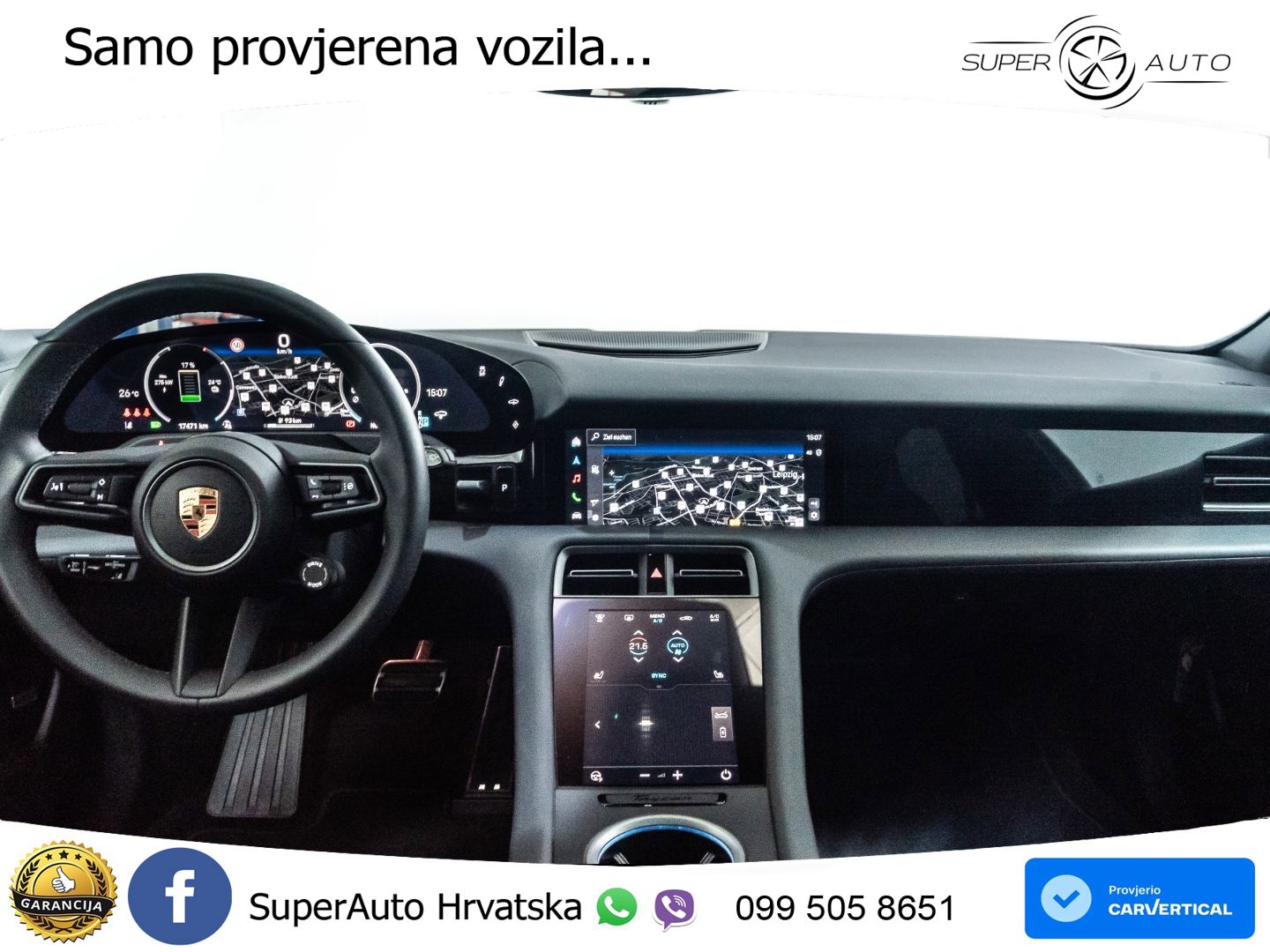 Porsche Taycan Sport Turismo 105 kWh (435 KS)