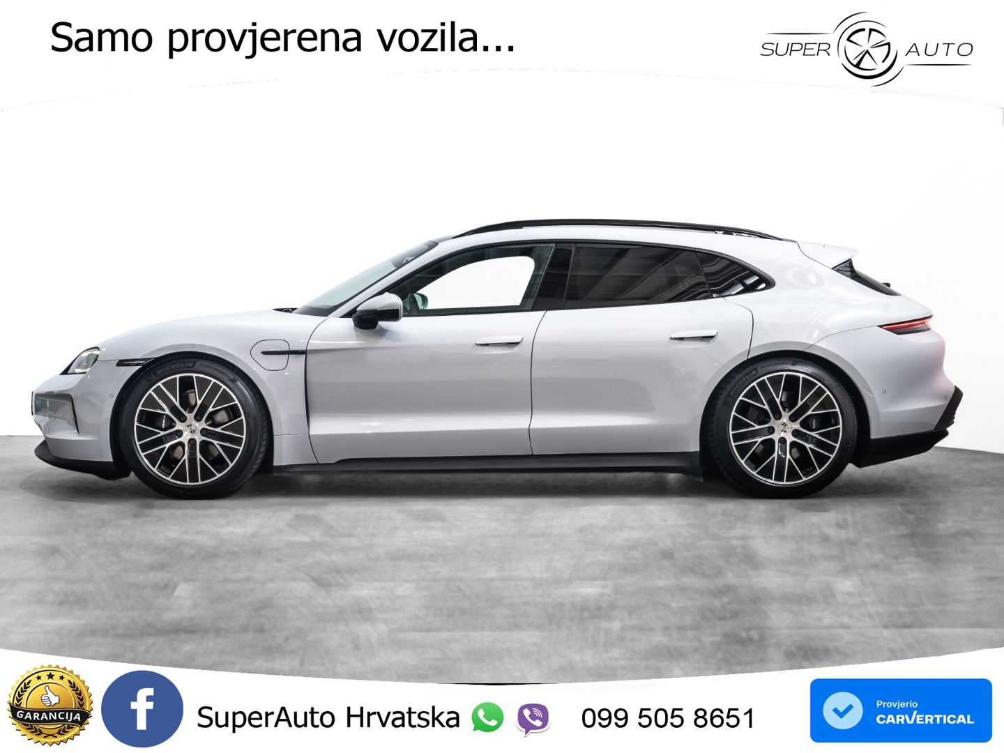 Porsche Taycan Sport Turismo 105 kWh (435 KS)