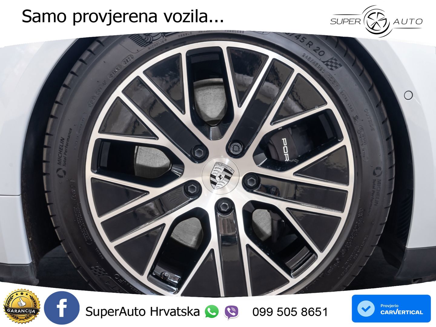 Porsche Taycan Sport Turismo 105 kWh (435 KS)
