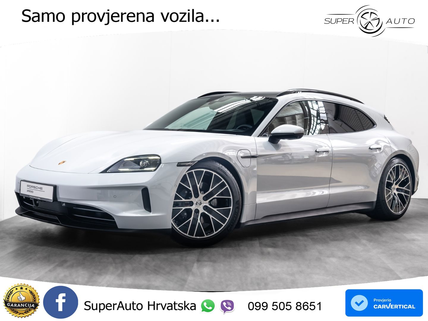 Porsche Taycan Sport Turismo 105 kWh (435 KS)