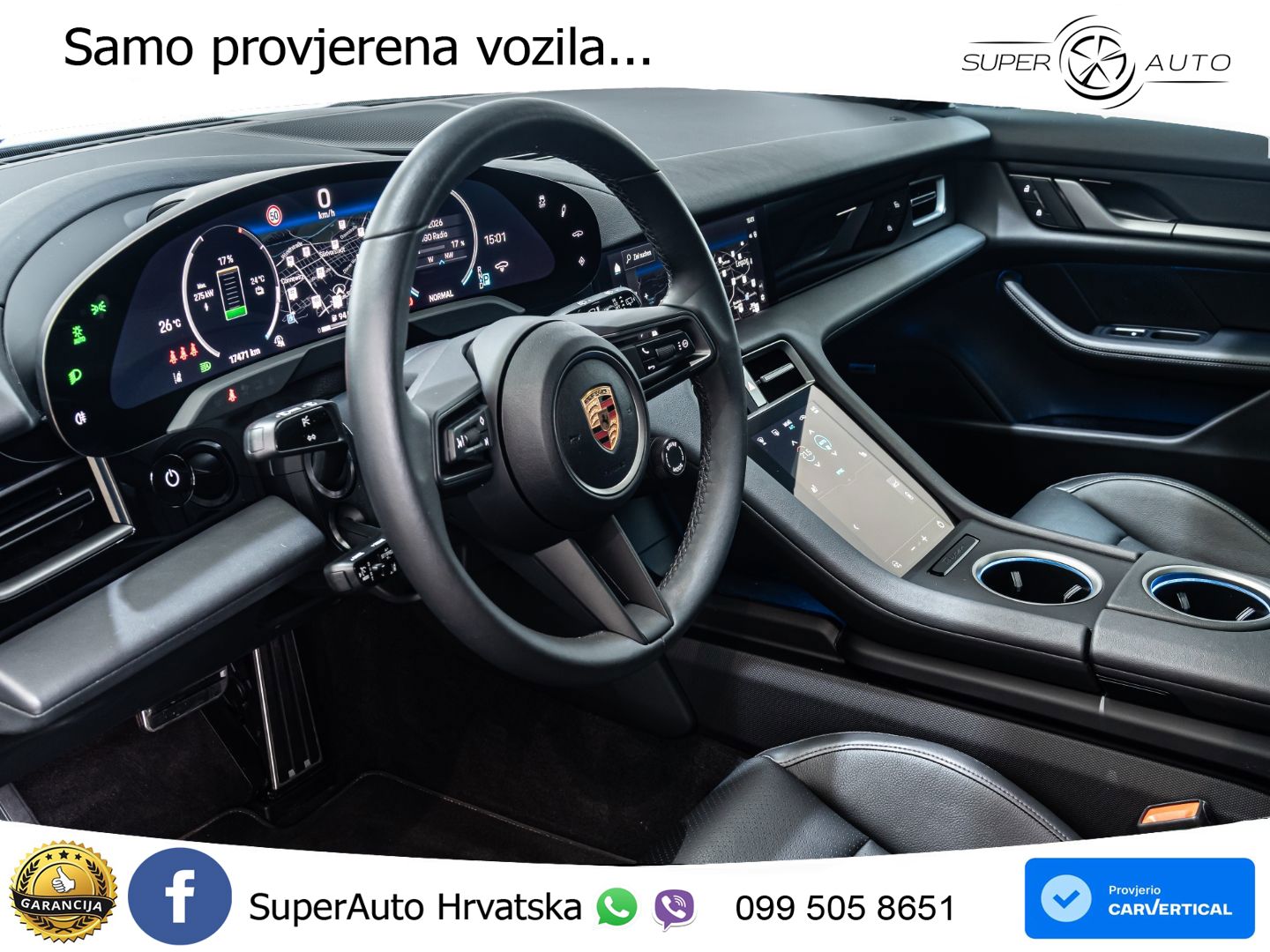 Porsche Taycan Sport Turismo 105 kWh (435 KS)