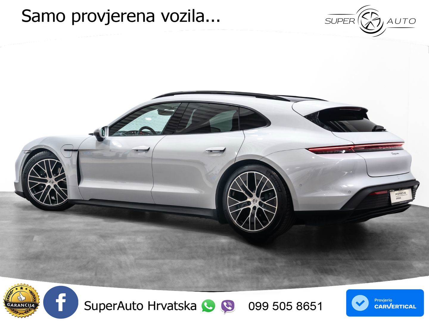 Porsche Taycan Sport Turismo 105 kWh (435 KS)
