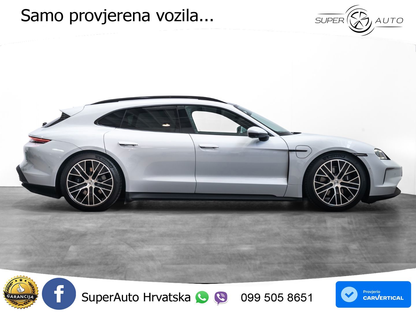 Porsche Taycan Sport Turismo 105 kWh (435 KS)