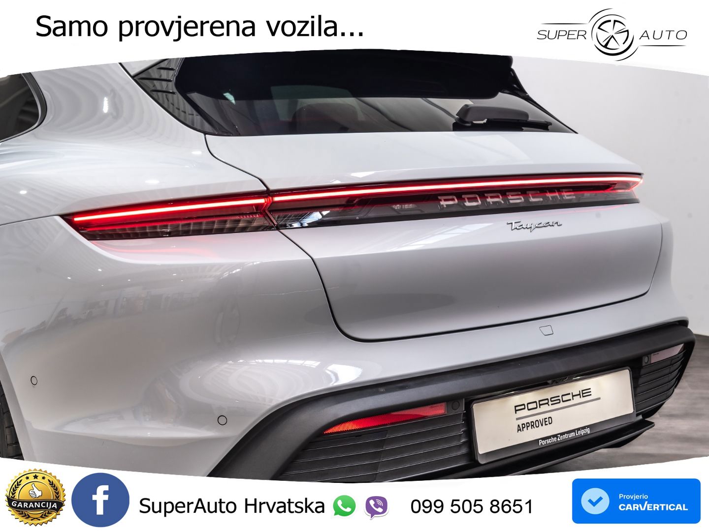 Porsche Taycan Sport Turismo 105 kWh (435 KS)