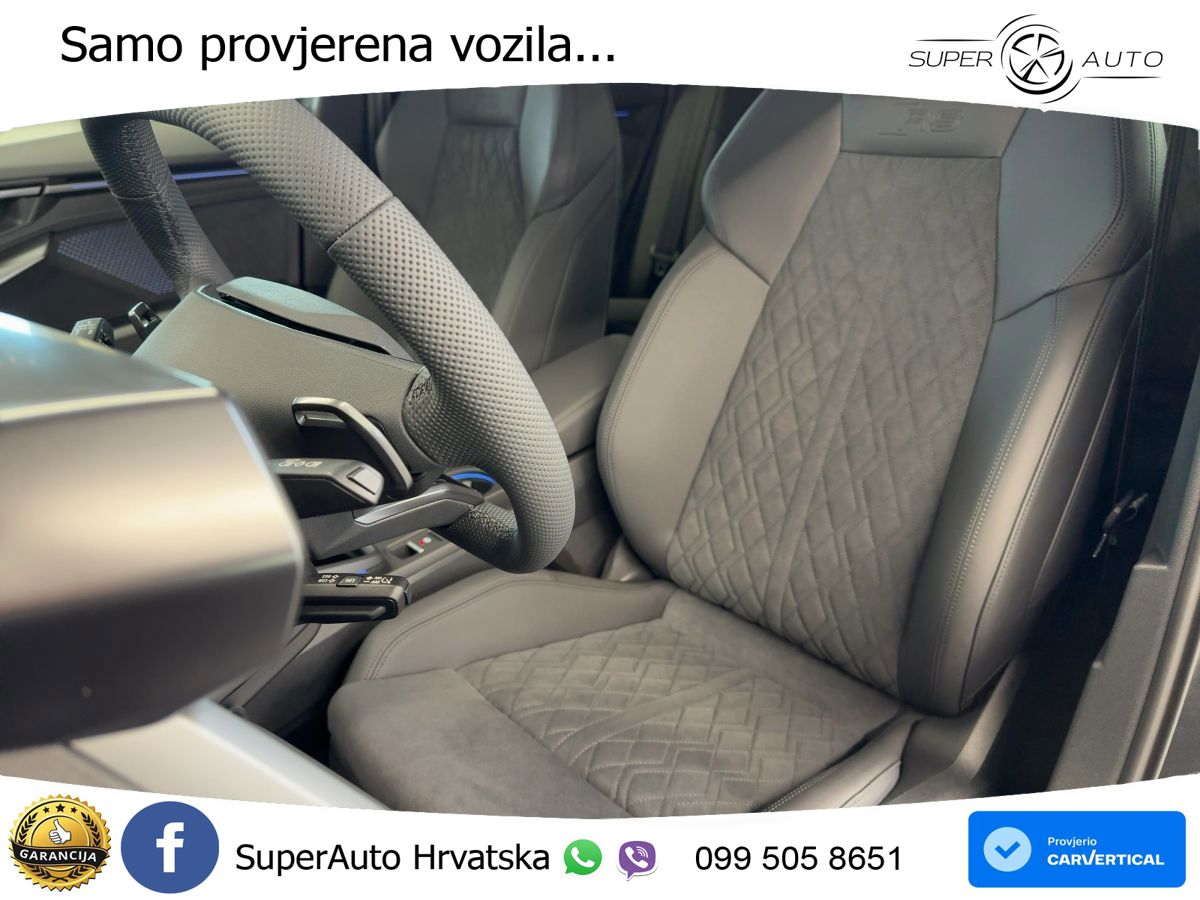 Audi RS3 Sedan 2.5 TFSI (400 KS) quattro S tronic LED+GR SJED+ACC
