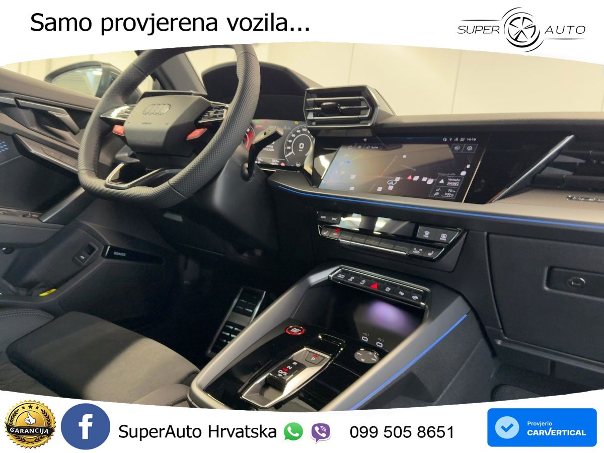 Audi RS3 Sedan 2.5 TFSI (400 KS) quattro S tronic LED+GR SJED+ACC
