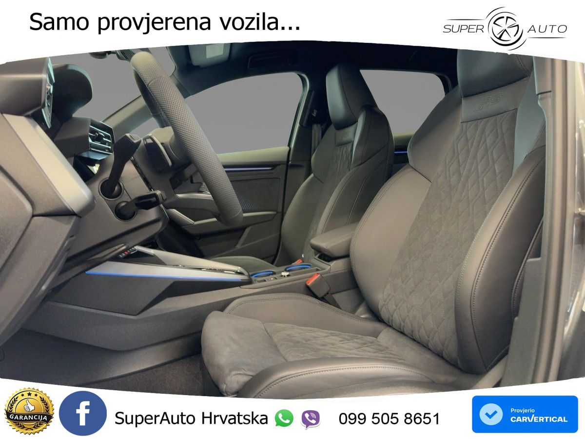Audi RS3 Sedan 2.5 TFSI (400 KS) quattro S tronic LED+GR SJED+ACC