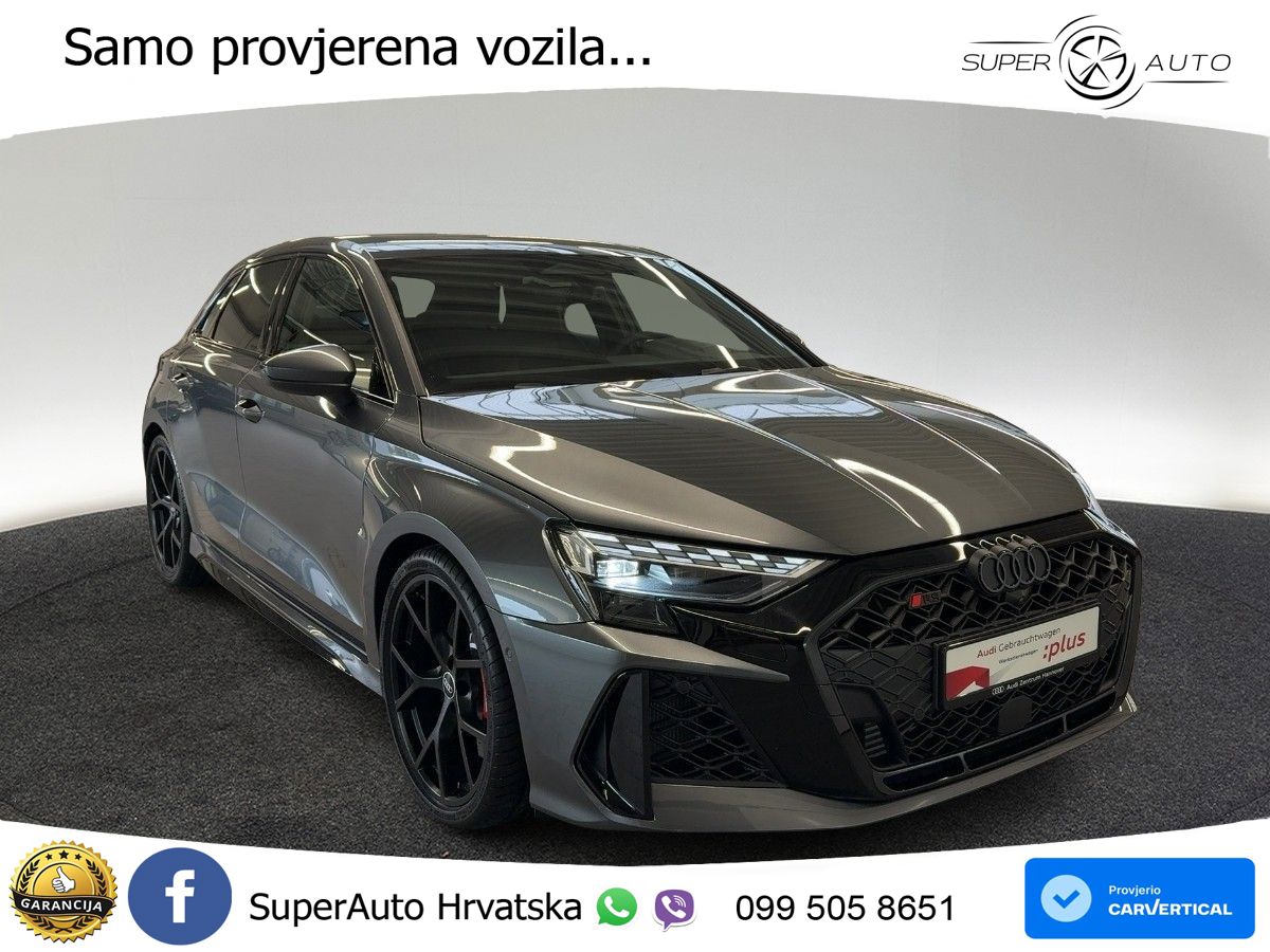Audi RS3 Sedan 2.5 TFSI (400 KS) quattro S tronic LED+GR SJED+ACC