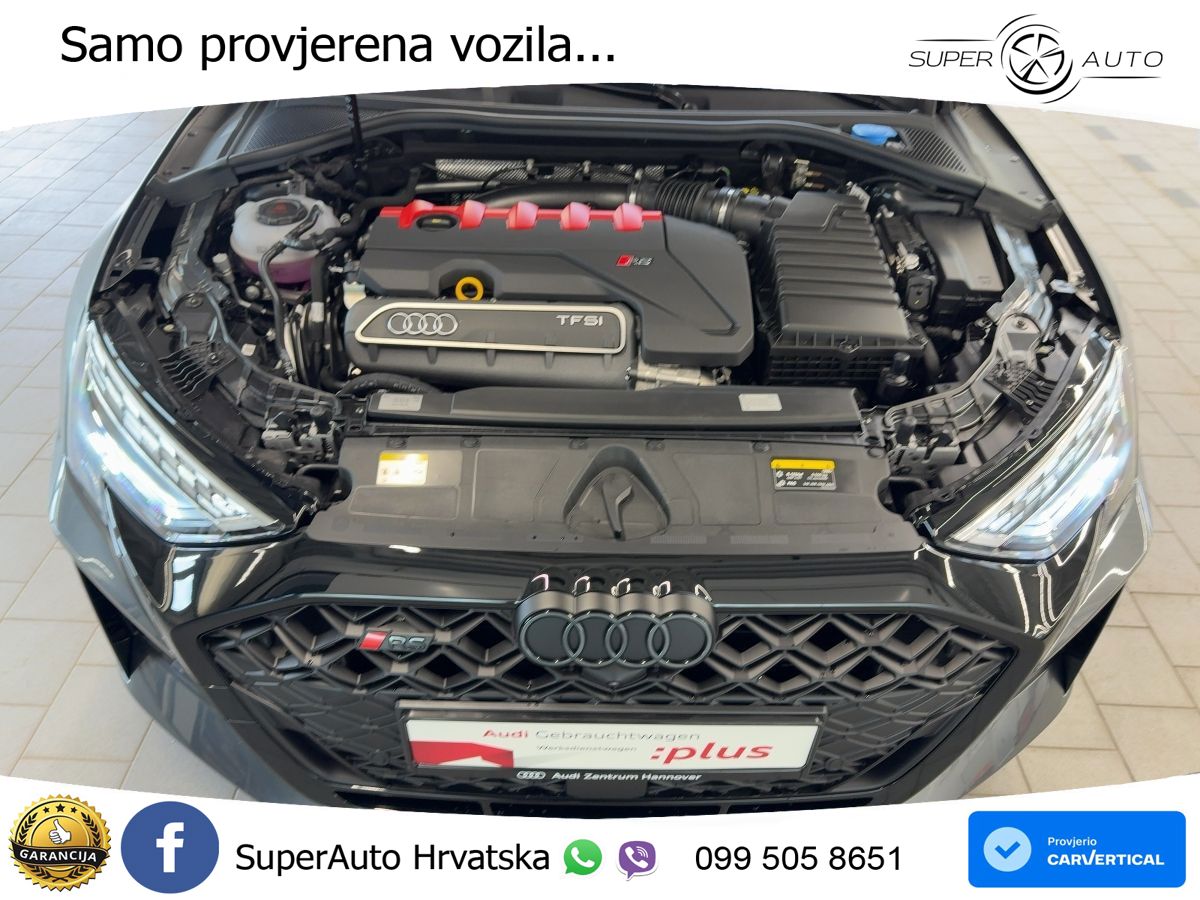Audi RS3 Sedan 2.5 TFSI (400 KS) quattro S tronic LED+GR SJED+ACC