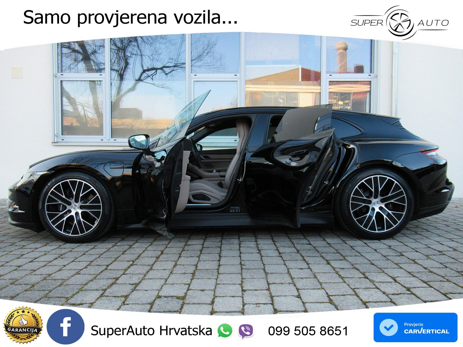 Porsche Taycan Sport Turismo 105 kWh (435 KS)