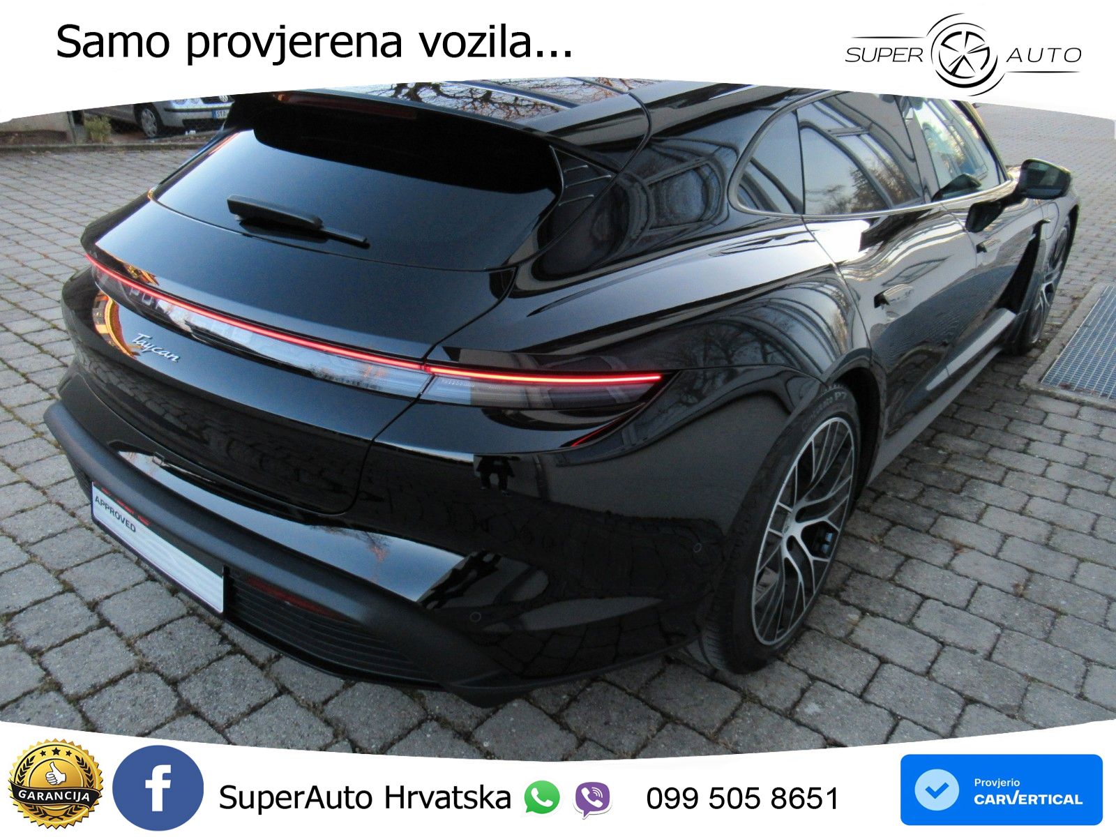 Porsche Taycan Sport Turismo 105 kWh (435 KS)