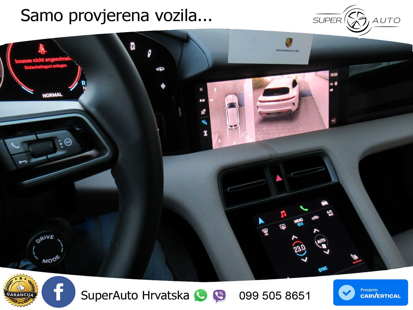 Porsche Taycan Sport Turismo 105 kWh (435 KS)