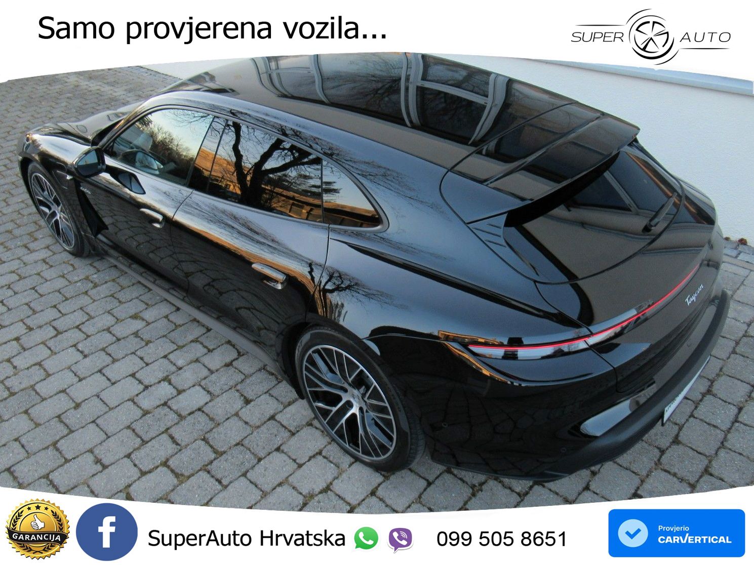 Porsche Taycan Sport Turismo 105 kWh (435 KS)