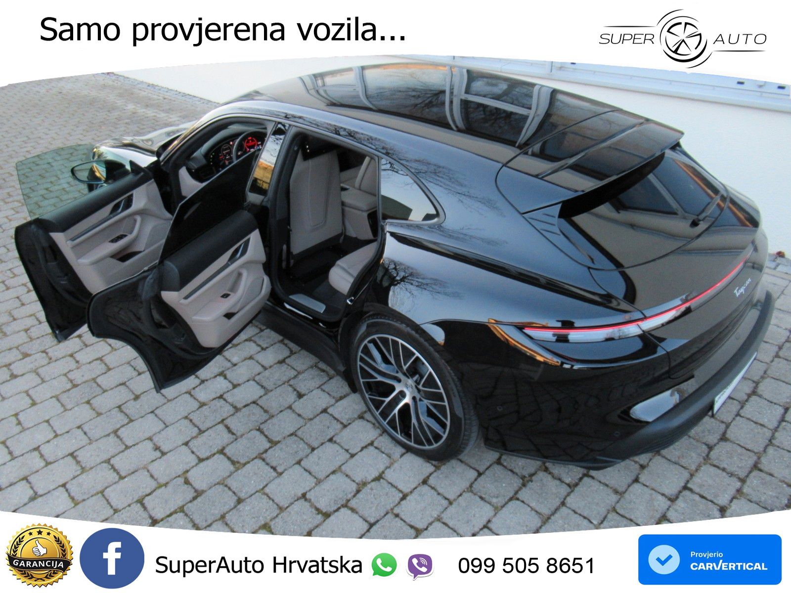 Porsche Taycan Sport Turismo 105 kWh (435 KS)