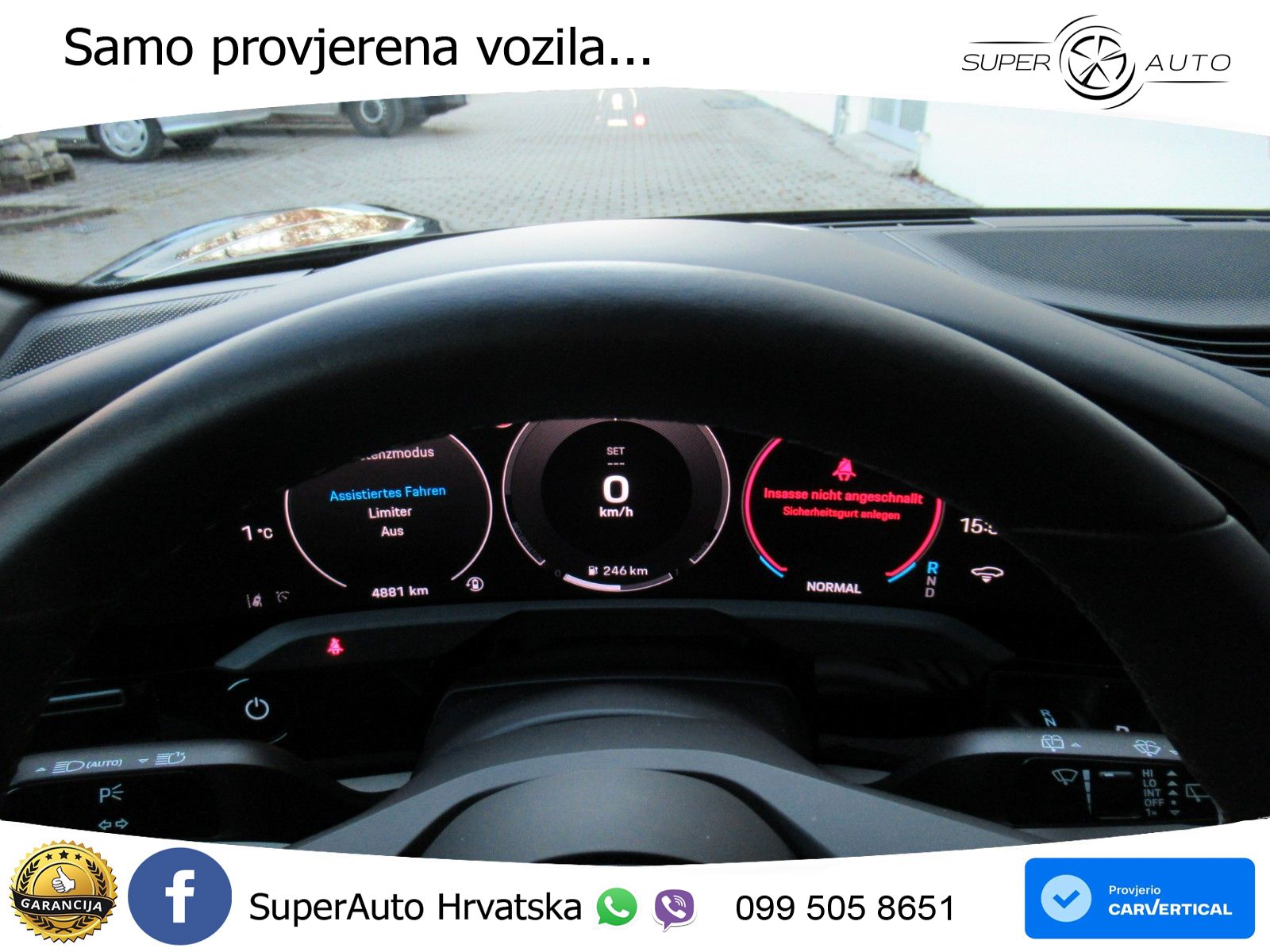 Porsche Taycan Sport Turismo 105 kWh (435 KS)
