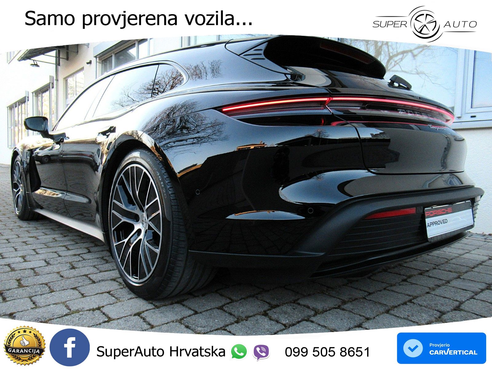 Porsche Taycan Sport Turismo 105 kWh (435 KS)
