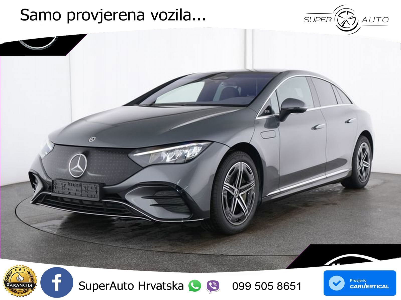 Mercedes EQE 500 100 kWh (449 KS) 4MATIC AMG LED+GR SJED+ACC
