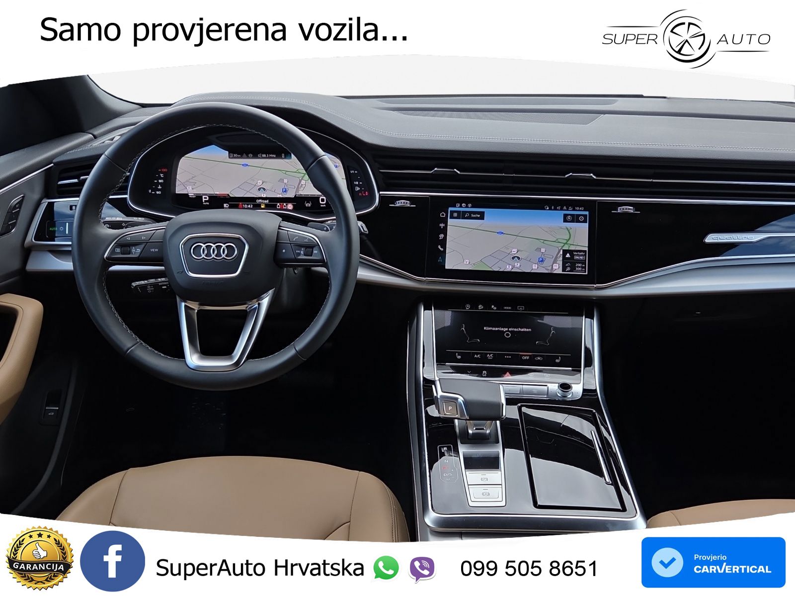 Audi Q8 50 TDI V6 (286 KS) quattro Tiptronic