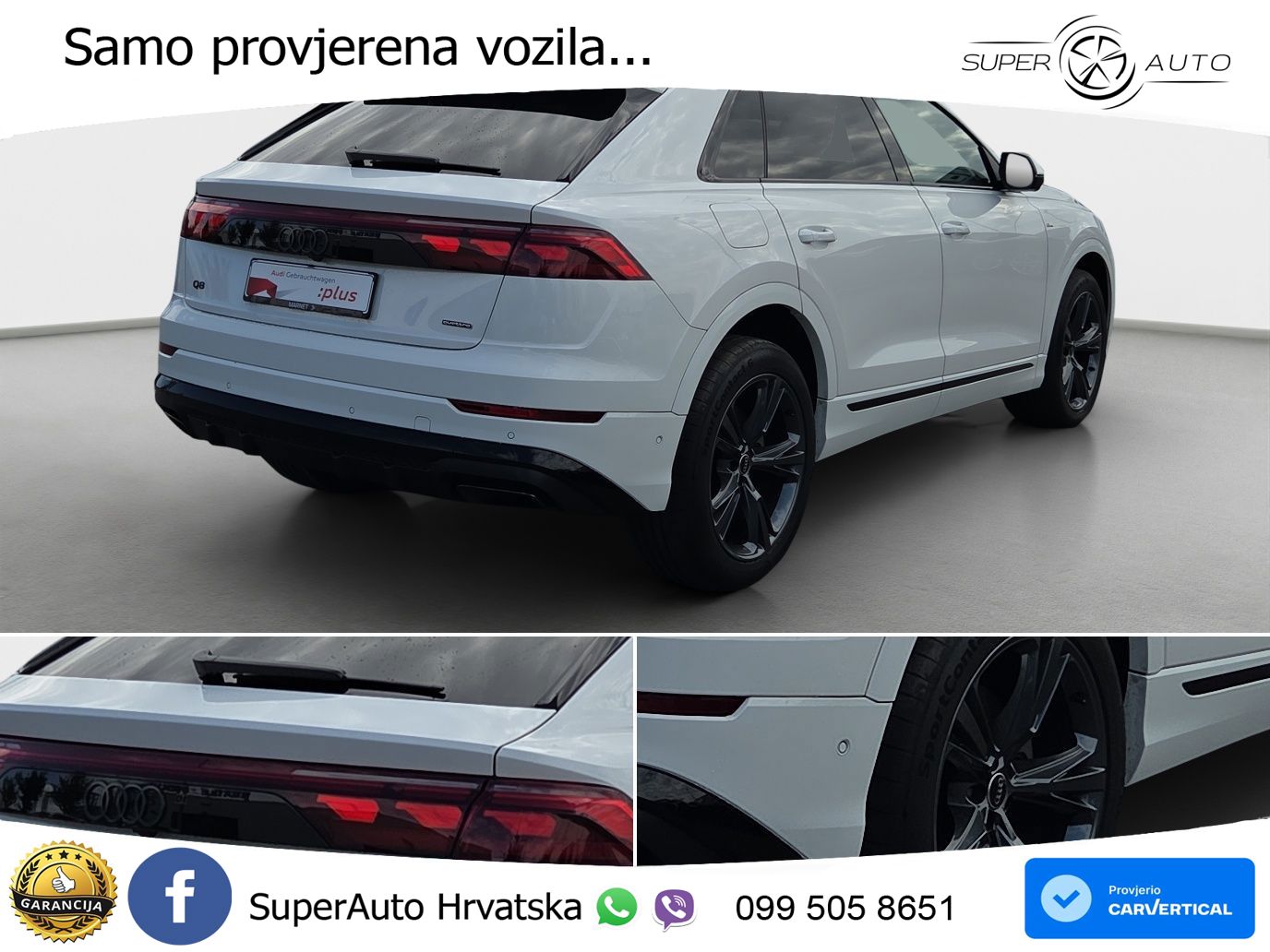 Audi Q8 50 TDI V6 (286 KS) quattro Tiptronic