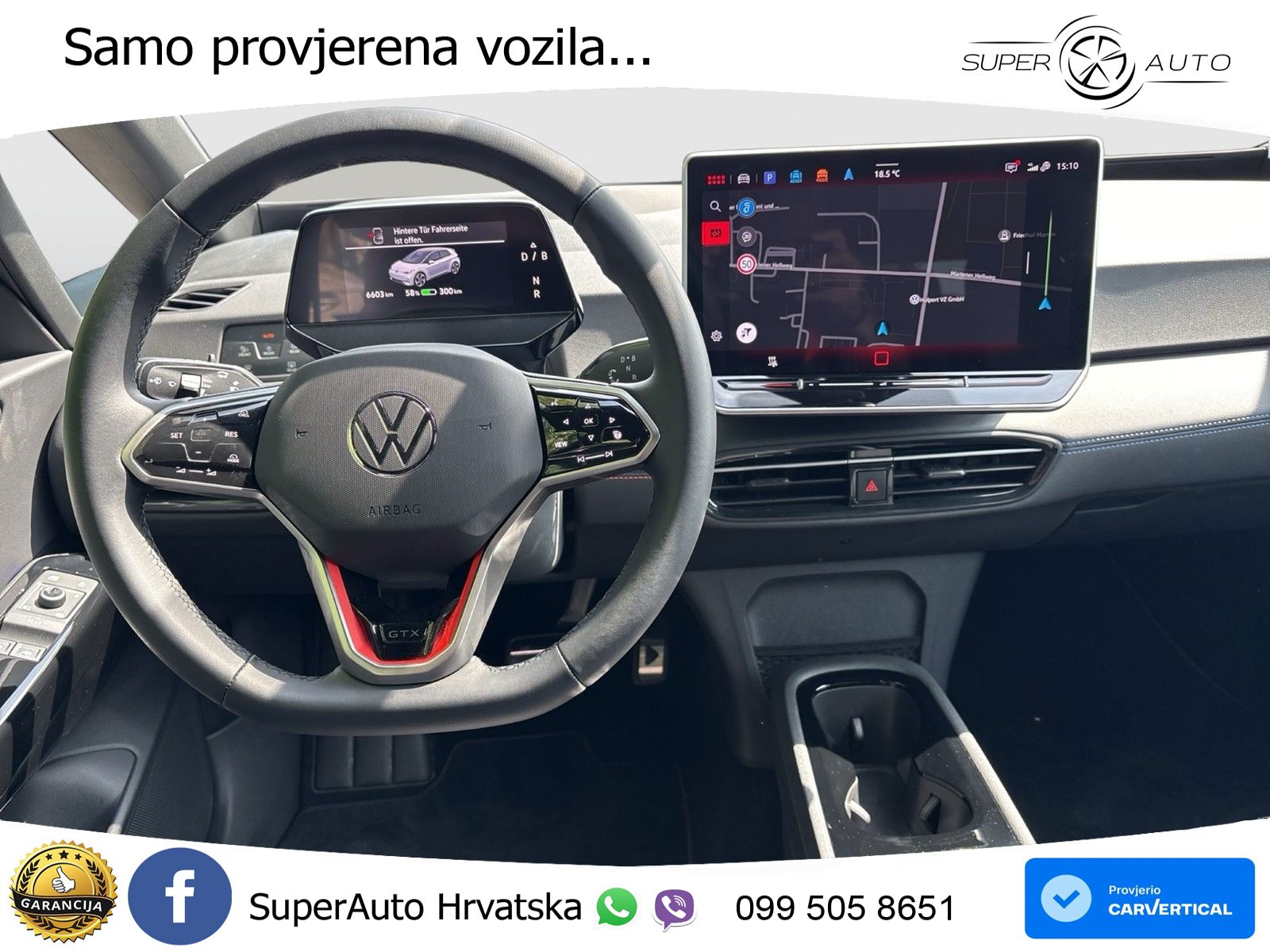 Volkswagen ID.3 GTX Performance 84 kWh (326 KS) LED+GR SJED+ACC