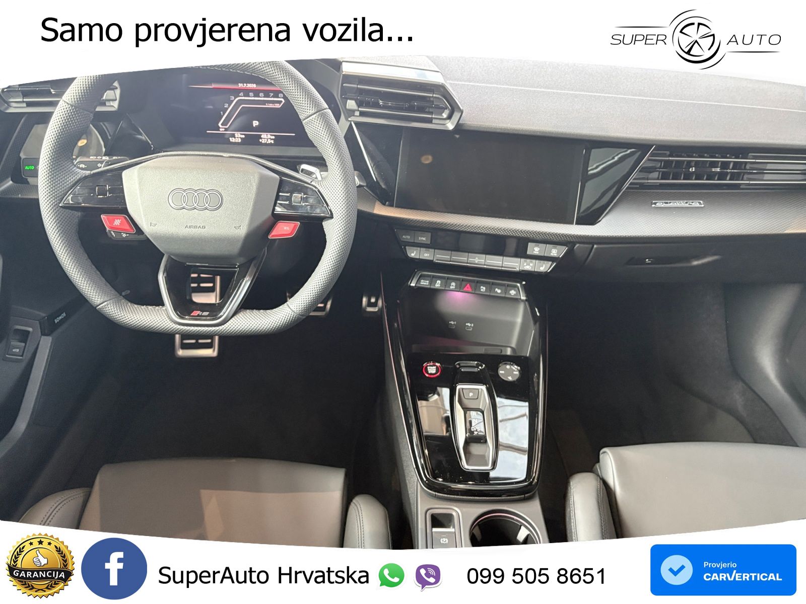 Audi RS3 Sedan 2.5 TFSI (400 KS) quattro S tronic LED+GR SJED+ACC