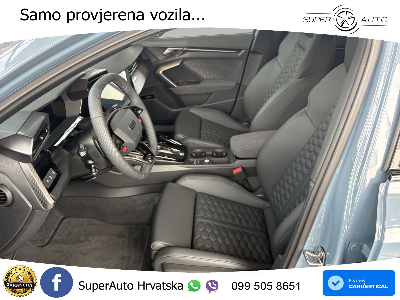 Audi RS3 Sedan 2.5 TFSI (400 KS) quattro S tronic LED+GR SJED+ACC