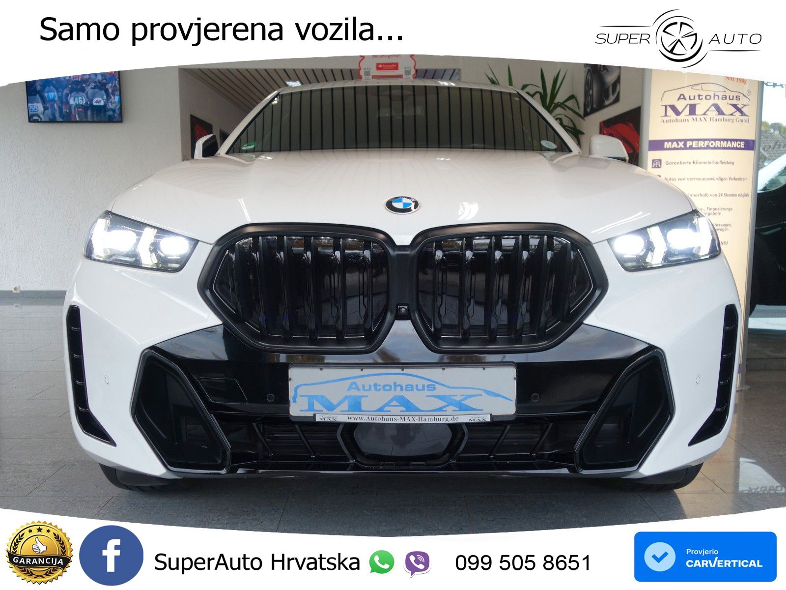 BMW X6 30d (298 KS) xDrive Steptronic M Sport LED+GR SJED+ACC