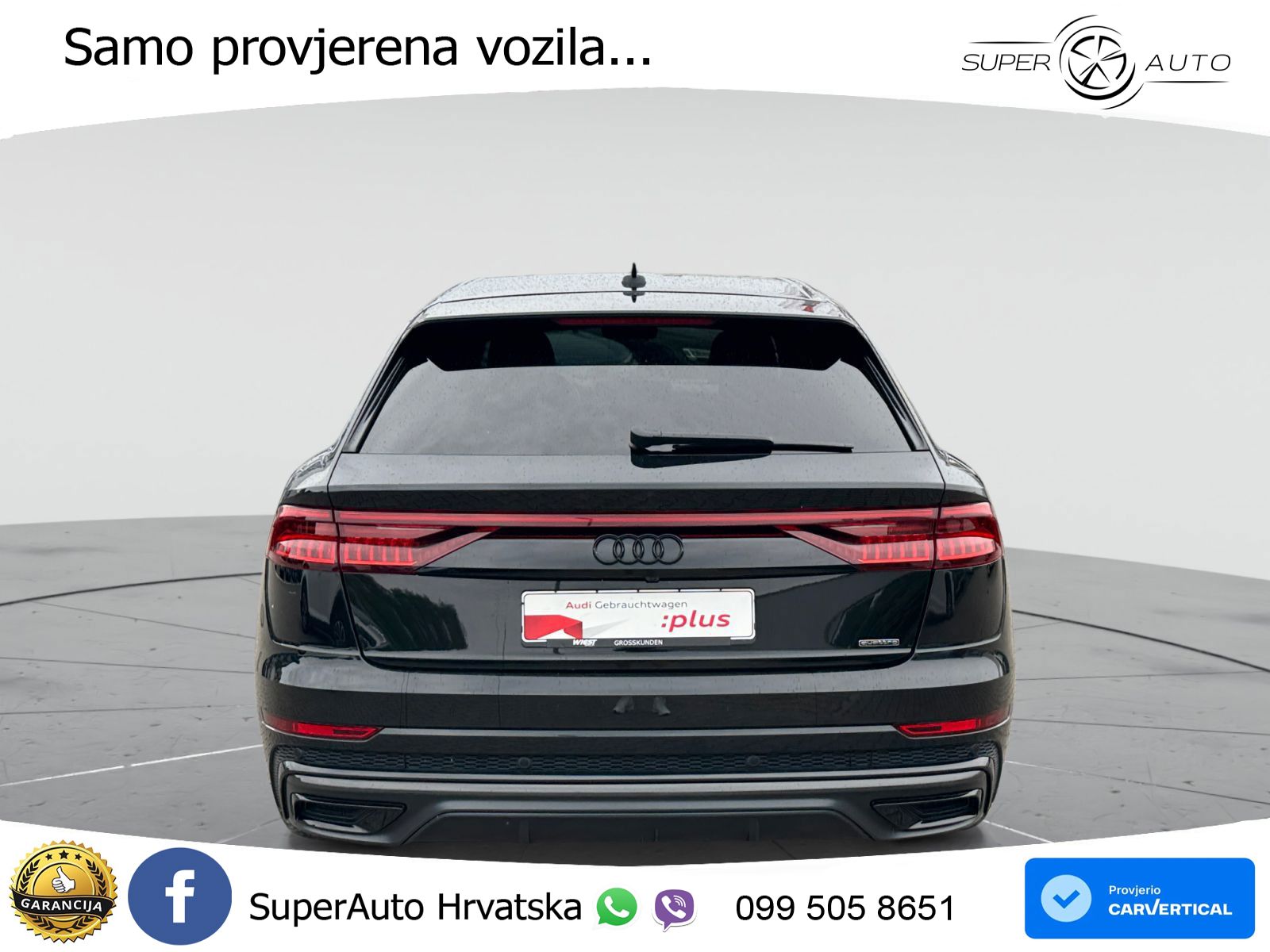 Audi Q8 50 TDI V6 (286 KS) quattro Tiptronic