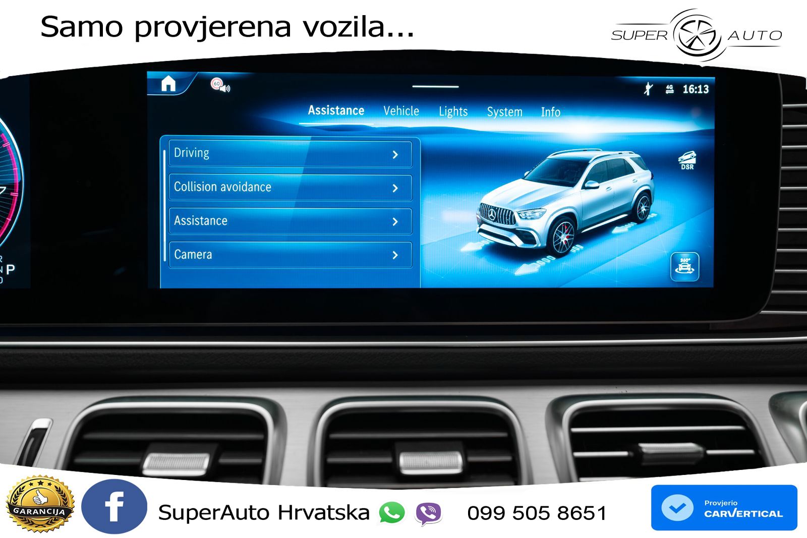Mercedes AMG GLE 53 (435 KS) EQ Boost 4MATIC+ AMG SPEEDSHIFT TCT 9G LED+GR SJED+ACC