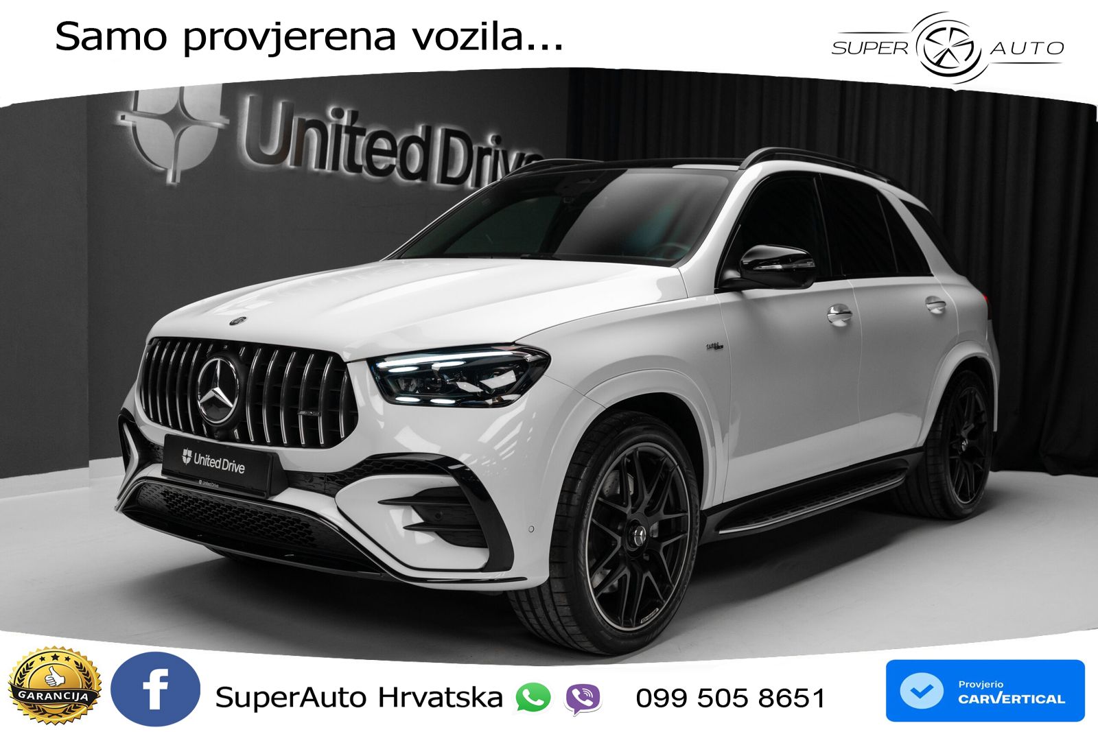 Mercedes AMG GLE 53 (435 KS) EQ Boost 4MATIC+ AMG SPEEDSHIFT TCT 9G LED+GR SJED+ACC