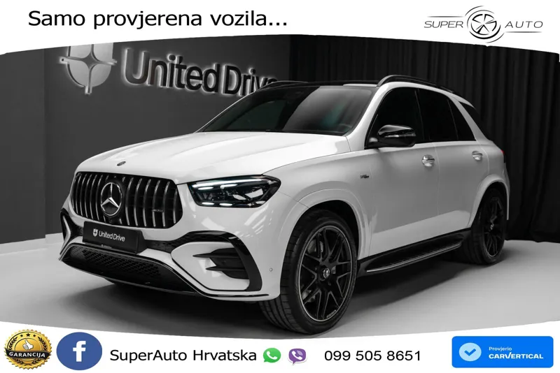 Mercedes AMG GLE 53 (435 KS) EQ Boost 4MATIC+ AMG SPEEDSHIFT TCT 9G LED+GR SJED+ACC