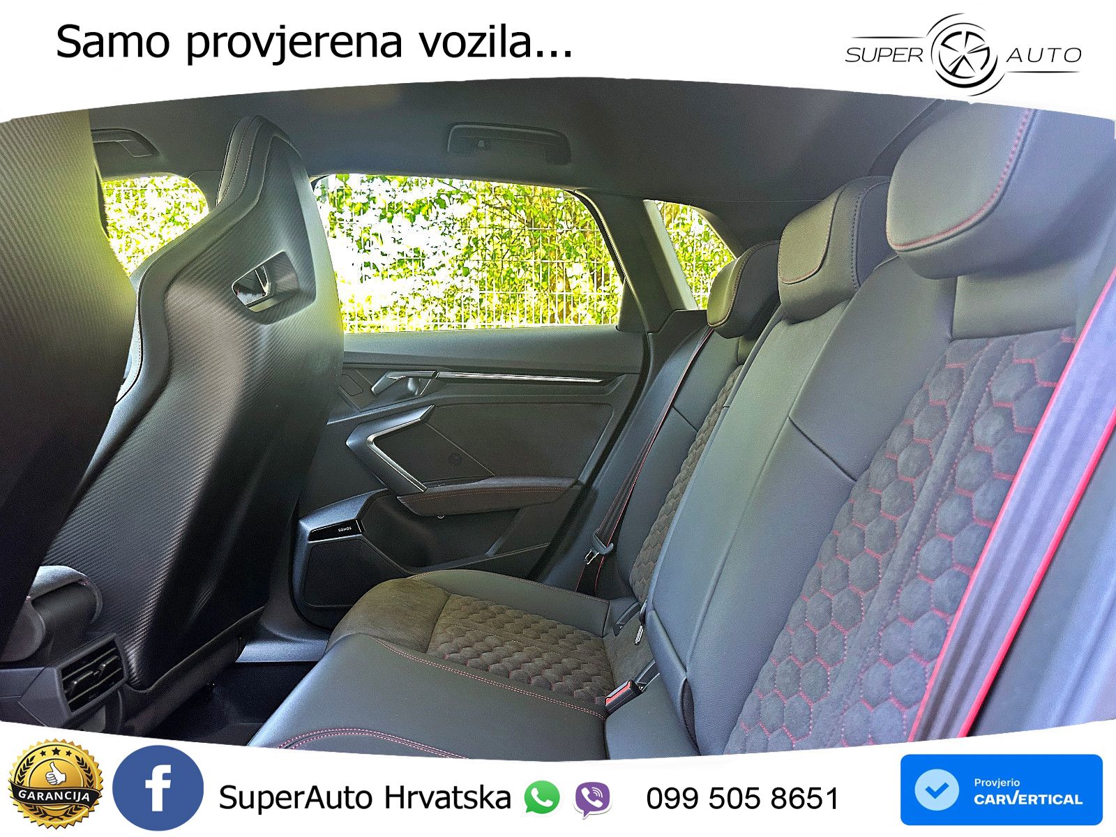 Audi RS3 Sedan 2.5 TFSI (400 KS) quattro S tronic LED+GR SJED+ACC