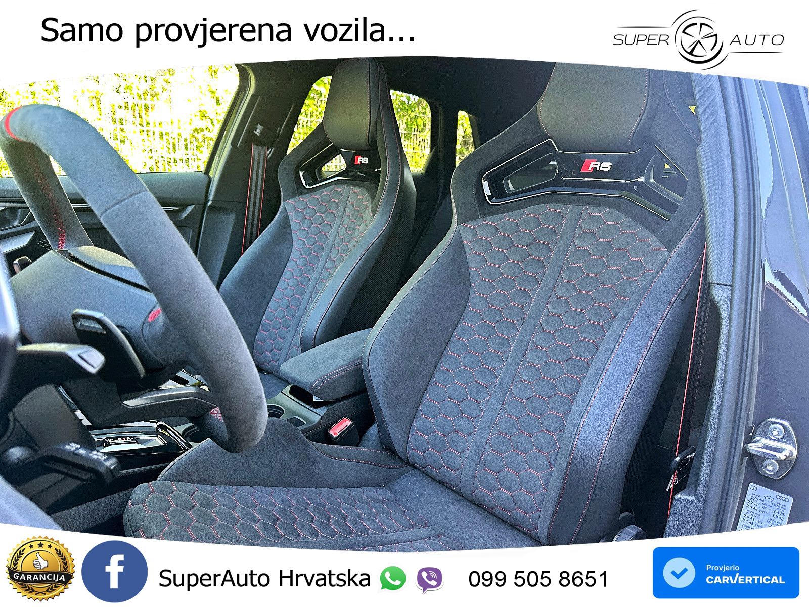 Audi RS3 Sedan 2.5 TFSI (400 KS) quattro S tronic LED+GR SJED+ACC