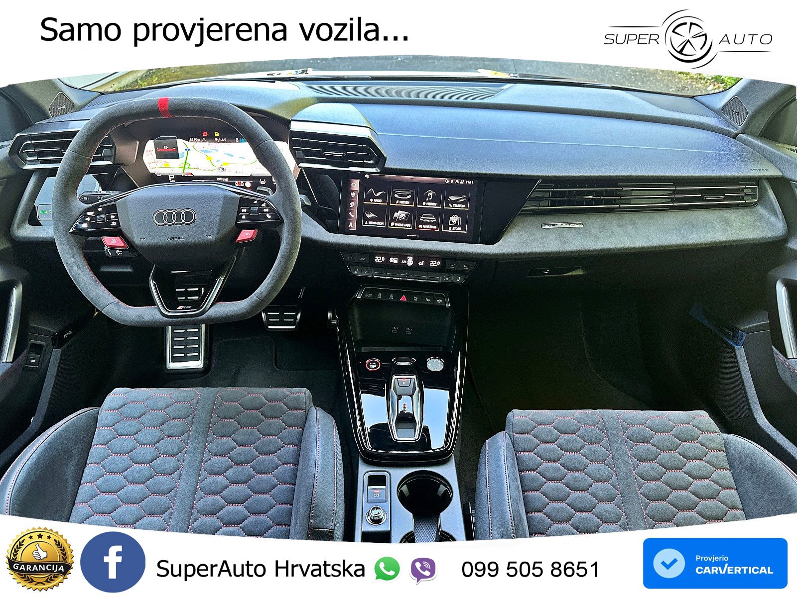 Audi RS3 Sedan 2.5 TFSI (400 KS) quattro S tronic LED+GR SJED+ACC