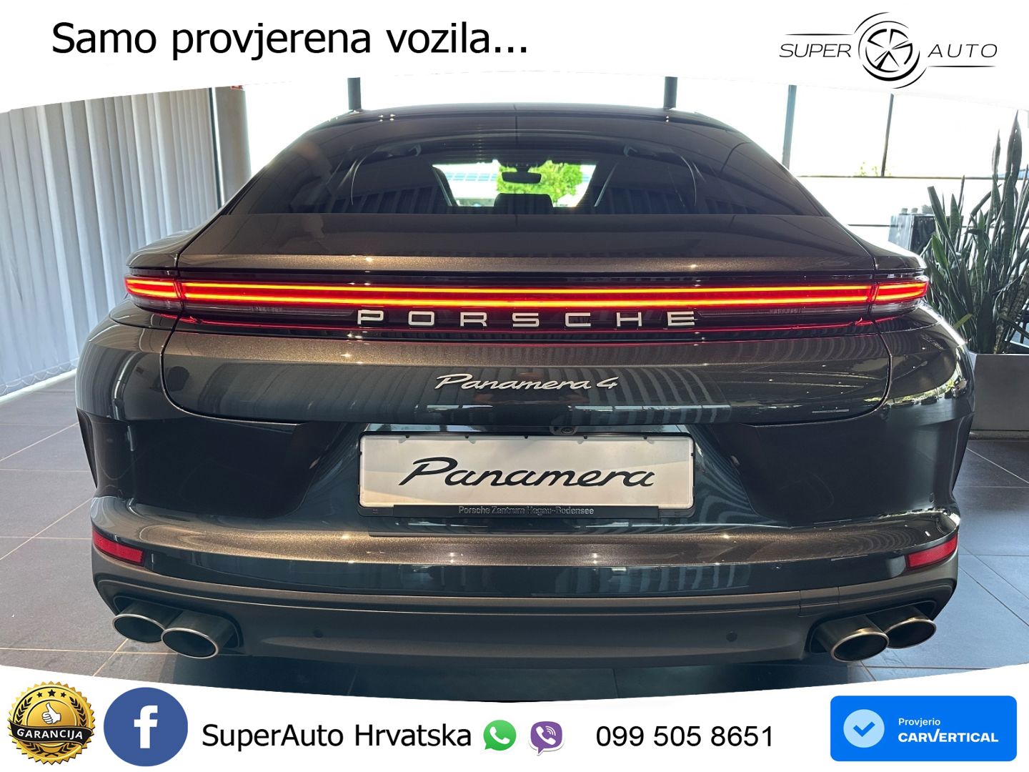 Porsche Panamera 4 2.9 V6 (470 KS) E-Hybrid PDK LED+GR SJED+ACC