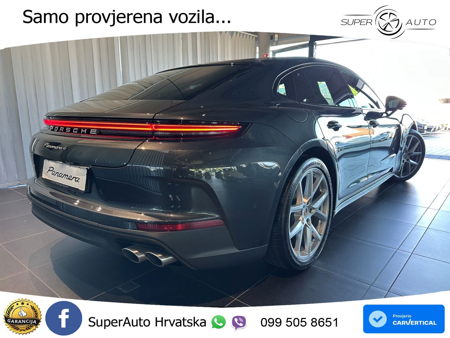 Porsche Panamera 4 2.9 V6 (470 KS) E-Hybrid PDK LED+GR SJED+ACC