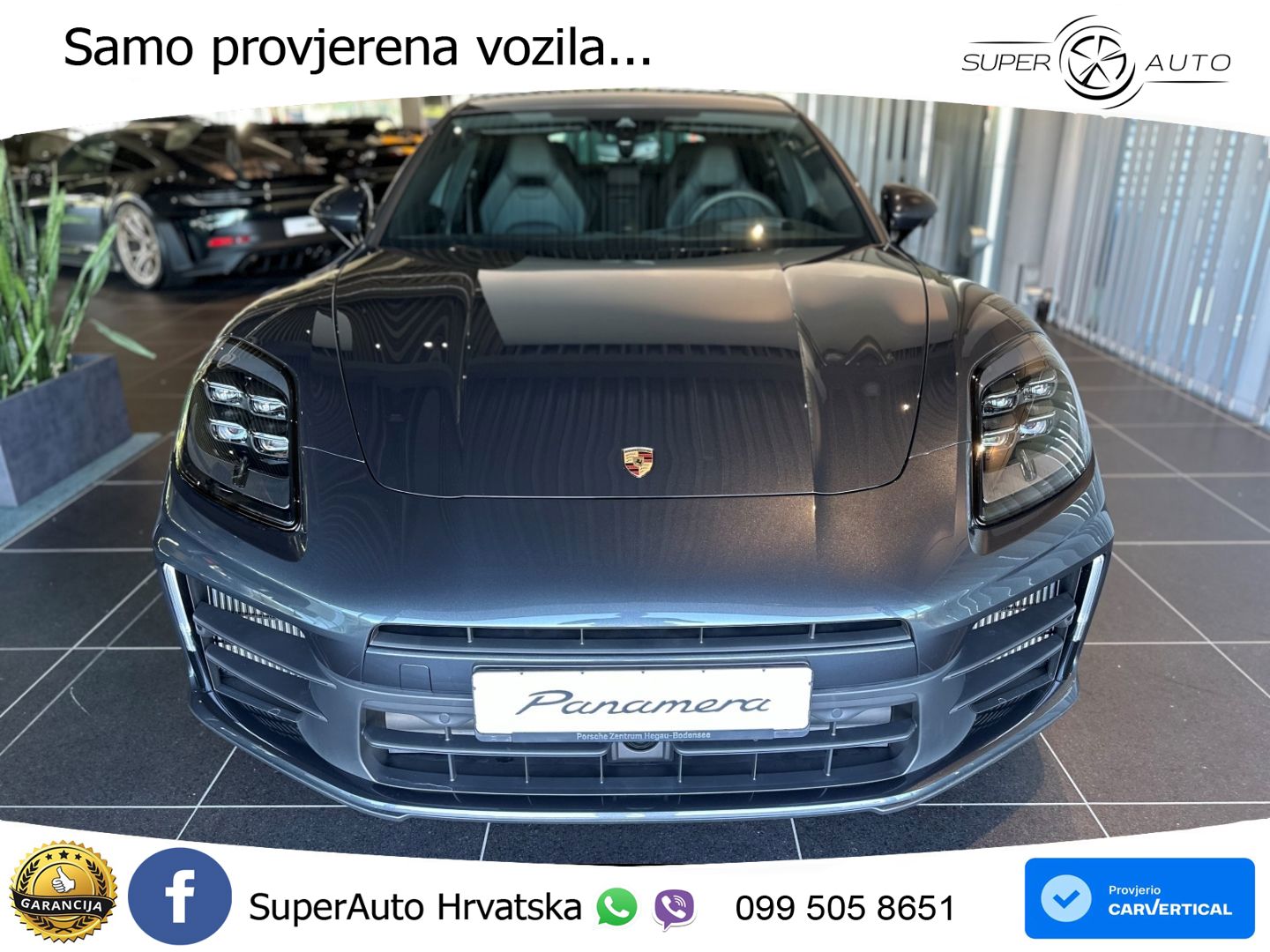 Porsche Panamera 4 2.9 V6 (470 KS) E-Hybrid PDK LED+GR SJED+ACC