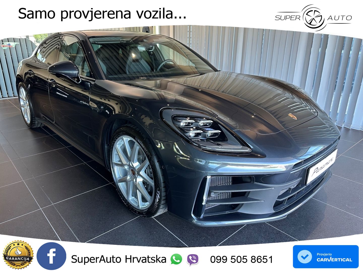 Porsche Panamera 4 2.9 V6 (470 KS) E-Hybrid PDK LED+GR SJED+ACC