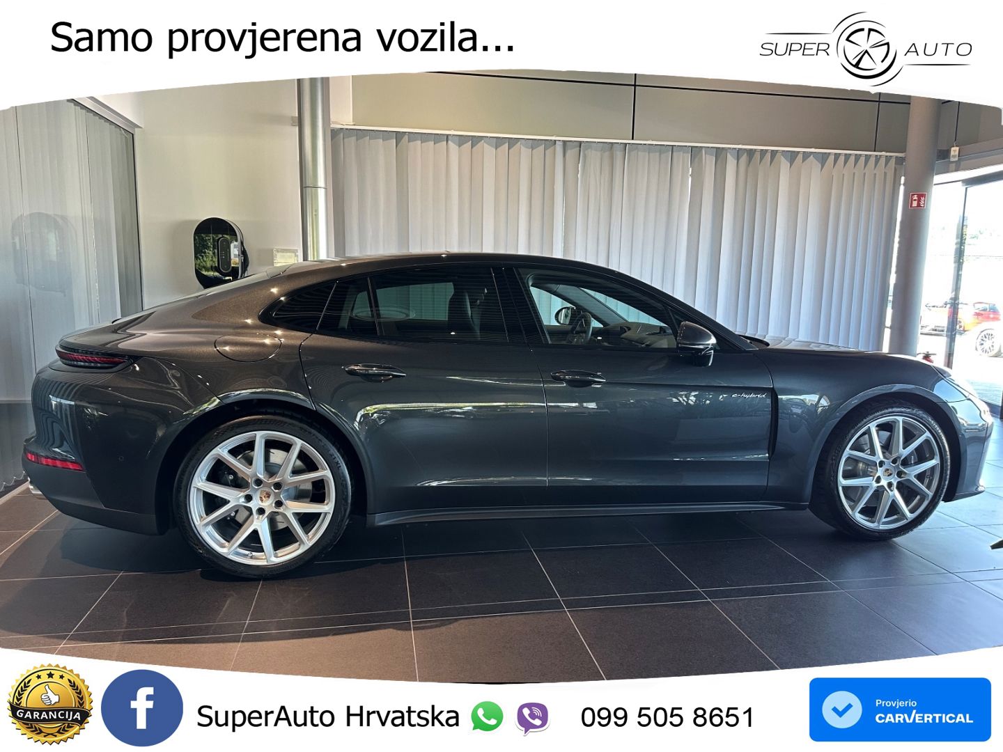 Porsche Panamera 4 2.9 V6 (470 KS) E-Hybrid PDK LED+GR SJED+ACC