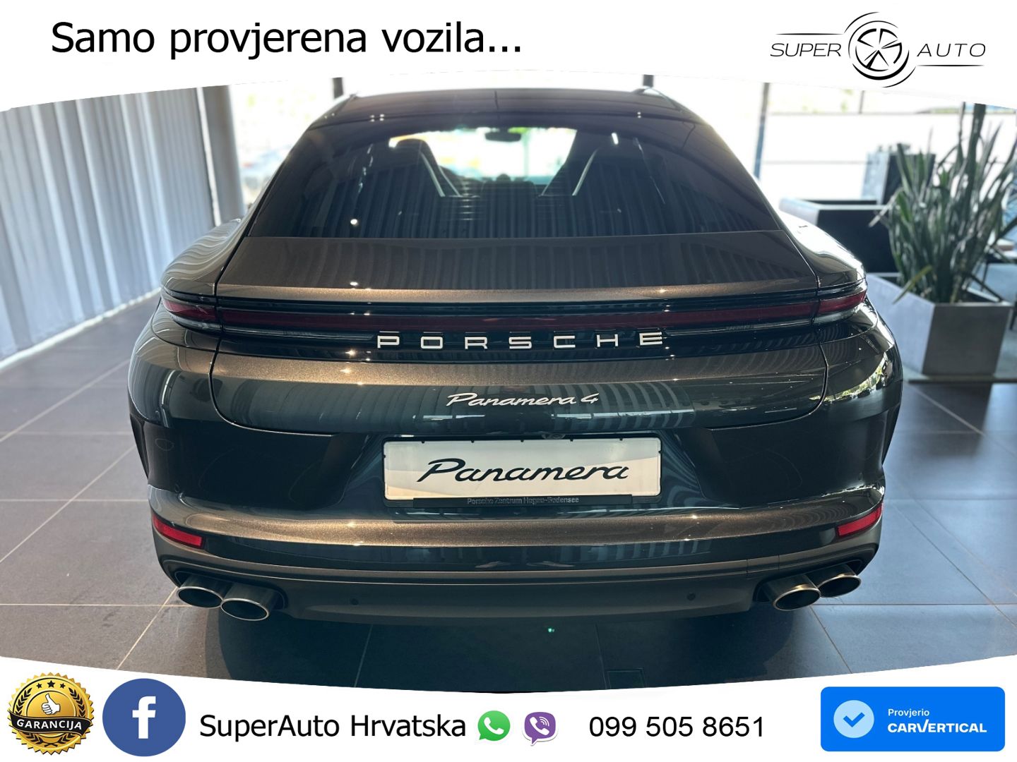Porsche Panamera 4 2.9 V6 (470 KS) E-Hybrid PDK LED+GR SJED+ACC