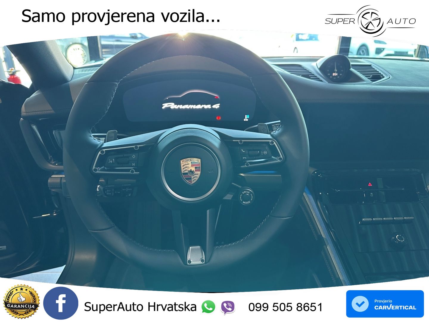 Porsche Panamera 4 2.9 V6 (470 KS) E-Hybrid PDK LED+GR SJED+ACC