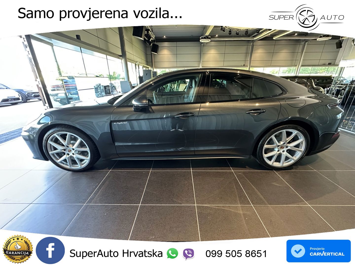 Porsche Panamera 4 2.9 V6 (470 KS) E-Hybrid PDK LED+GR SJED+ACC