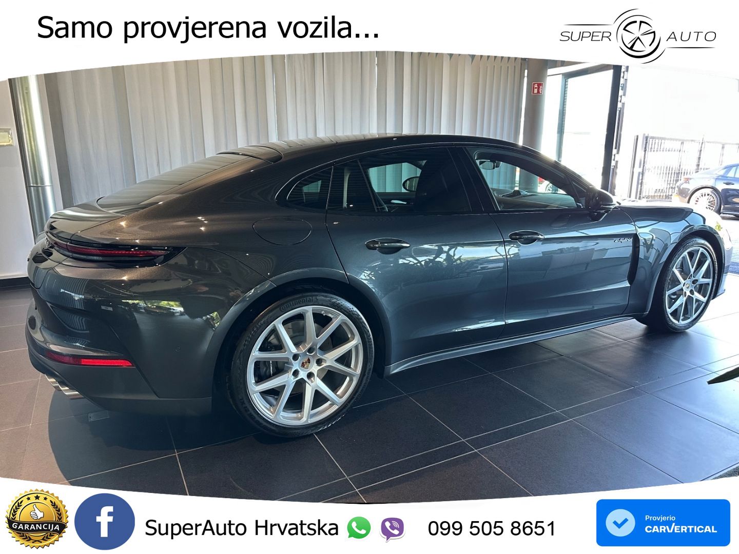 Porsche Panamera 4 2.9 V6 (470 KS) E-Hybrid PDK LED+GR SJED+ACC