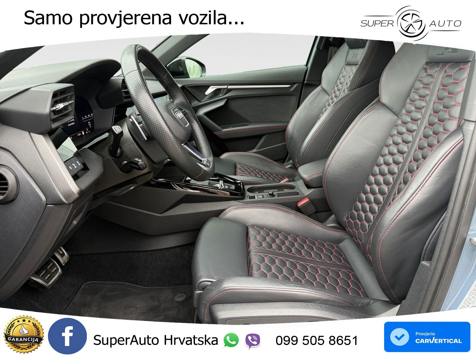 Audi RS3 Sportback 2.5 TFSI (400 KS) quattro S tronic LED+GR SJED+ACC