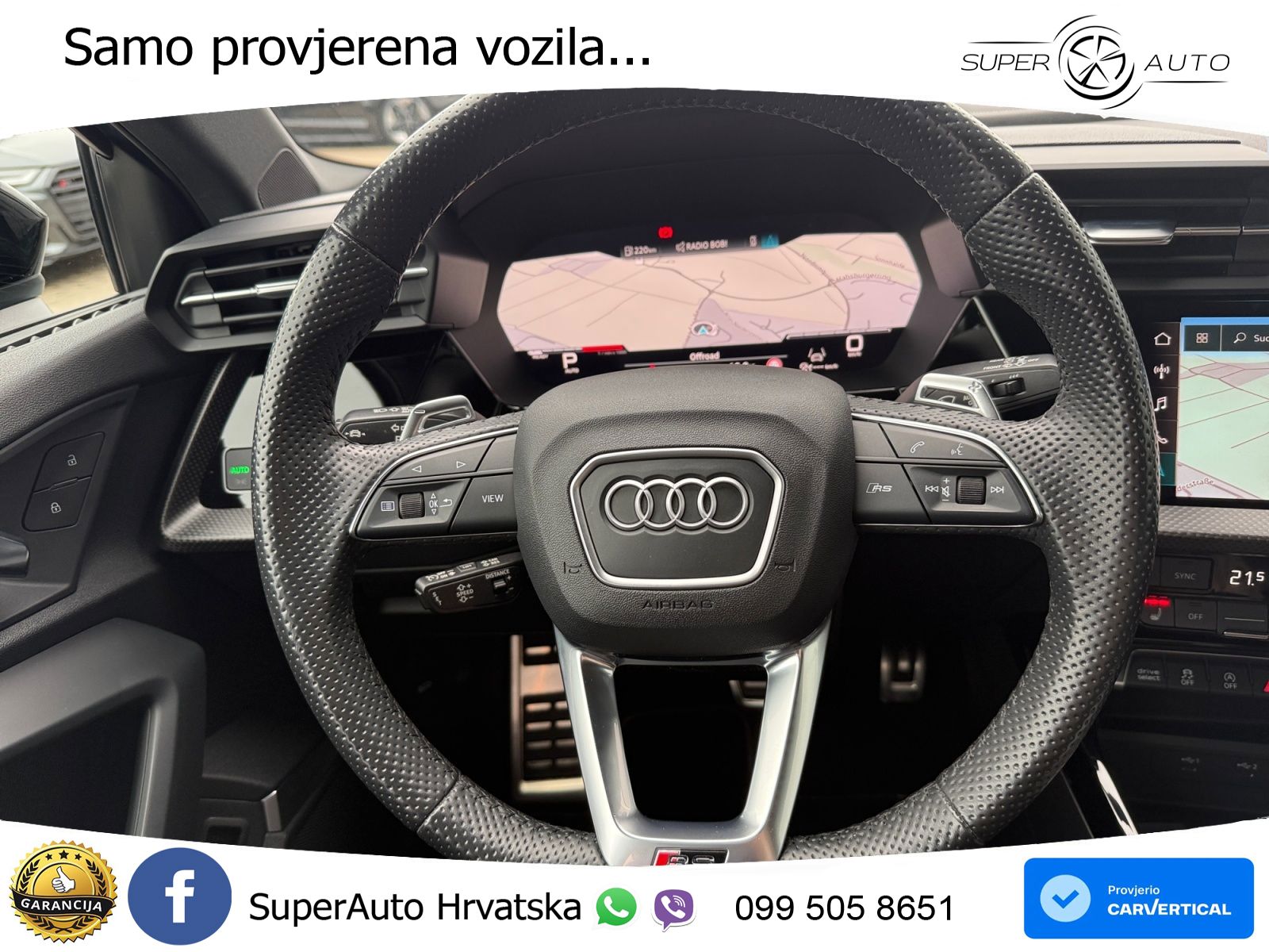 Audi RS3 Sportback 2.5 TFSI (400 KS) quattro S tronic LED+GR SJED+ACC